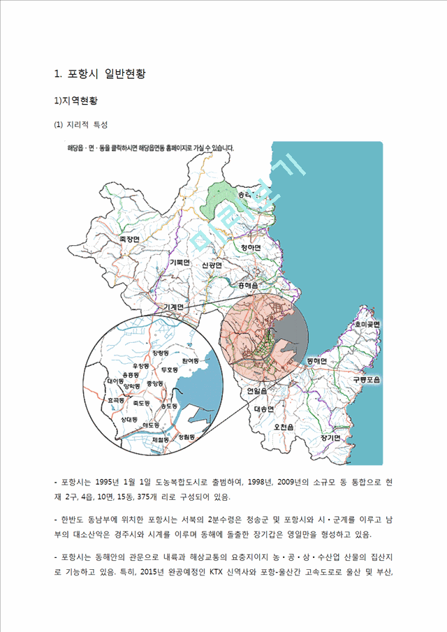 [복지 현황 분석] 포항시 복지 실태  복지 사업  복지 현황 분석.docx